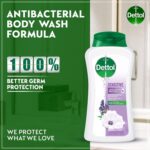 ⁦ديتول غسول الجسم للبشرة الحساسة باللافندر - 500مل⁩ - الصورة ⁦3⁩