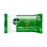 ديتول الأصلي مناديل معقمة البشرة - 10 مناديل