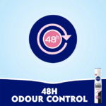 ⁦بخاخ مزيل العرق انفيزيبل كلير بلاك اند وايت للنساء من نيفيا - 200 مل⁩ - الصورة ⁦2⁩