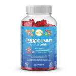 ان اتش اس دايلي جامي فيتامينات ومعادن متعددة للأطفال بنكهة التفاح - 60 قطعة حلوى