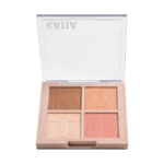 مجموعة برونز واحمر خدود واضاءة من كاتيا