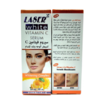 ⁦سيروم فيتامين سي لتبييض الوجه وشد المسام من ليزر وايت - 30مل⁩ - الصورة ⁦2⁩