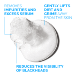 ⁦جل ايفاكلار الرغوي المنقي للبشرة الدهنية الحساسة من لاروش بوزيه - 200مل⁩ - الصورة ⁦3⁩