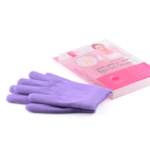 ⁦قفازات جل لترطيب اليدين من سبا سيستم - بنفسجي⁩ - الصورة ⁦3⁩