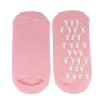 ⁦جوارب جل لترطيب القدمين من سبا سيستم - وردي⁩ - الصورة ⁦2⁩