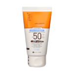 كريم اساس واقي شمس للوجه وحول العينين ملون مع عامل حماية +50 من بانثينول بلس - 50مل