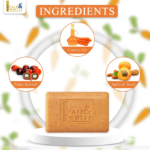 ⁦صابون تقشير بالجزر من فير اند وايت - 200 جم⁩ - الصورة ⁦2⁩