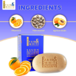 ⁦صابون تقشير وتفتيح الجسم مع فيتامين سي من فير اند وايت - 200 جم⁩ - الصورة ⁦2⁩