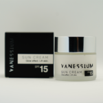 ⁦كريم التوهج للحمايه من الشمس +15 من فانيسيوم - 50مل⁩ - الصورة ⁦3⁩