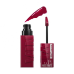 ⁦ميبيلين نيويورك سوبر ستاي فينيل انك أحمر شفاه روج سائل - 30 احمر انريفيلد⁩ - الصورة ⁦2⁩