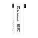 فرشاة أسنان تشا تشا بشعيرات ناعمة من أونبا - أبيض