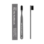 فرشاة أسنان تشا تشا بشعيرات ناعمة من أونبا - رمادي