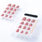 ⁦اظافر لصق ذاتي جل شكل بيضاوي من كاتيا - زهري نود مطفي 19⁩ - الصورة ⁦2⁩