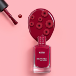 ⁦طلاء اظافر مسامي من كاتيا - كرز 20⁩ - الصورة ⁦2⁩