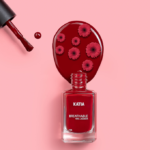 ⁦طلاء اظافر مسامي من كاتيا - احمر توتي 24⁩ - الصورة ⁦2⁩