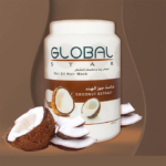 ⁦حمام زيت وماسك للشعر بخلاصة جوز الهند من جلوبال ستار - 1500مل⁩ - الصورة ⁦2⁩