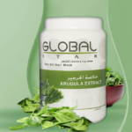 ⁦حمام زيت وماسك للشعر بخلاصة الجرجير من جلوبال ستار - 1500مل⁩ - الصورة ⁦2⁩