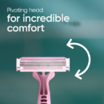 ⁦أداة حلاقة سمبلي فينوس 3شفرات من جيليت - 3قطع⁩ - الصورة ⁦4⁩