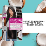 ⁦صبغة شعر كاستنغ كريم قلوس من لوريال باريس - 200 ايبوني بلاك⁩ - الصورة ⁦2⁩