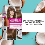 ⁦صبغة شعر كاستنغ كريم قلوس من لوريال باريس - 600 أشقر غامق⁩ - الصورة ⁦2⁩