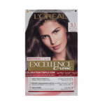 ⁦صبغة شعر اكسيلنس كريم من لوريال باريس - بني فاتح عميق⁩ - الصورة ⁦2⁩