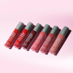 ⁦مجموعة 6 ميني احمر شفاه روج سائل ميت مات ( اي ) هيوز من ذا بالم - ميامي⁩ - الصورة ⁦3⁩