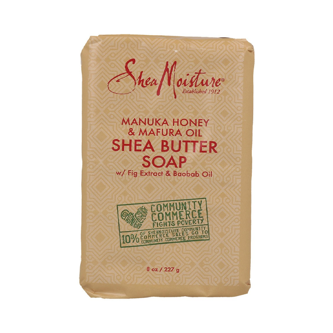 1681290912_22585_56052635_764302231134 صابون تنظيف البشرة بعسل المانوكا وزيت المافورا وزبدة الشيا من شيا مويستشر - 227غ - الصورة 1