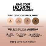 ⁦ميك اب فور ايفر بودرة أساس مضغوطة اتش دي سكين مات فلفت⁩ - الصورة ⁦4⁩