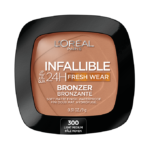 بودرة تسمير برونزر انفاليبل بتغطية 24 ساعة من لوريال باريس - 300 لايت ميديم
