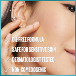 ⁦ميبلين فيت مي مات + بورلس كريم أساس فاونديشن سائل بعامل حماية من الشمس SPF22⁩ - الصورة ⁦2⁩