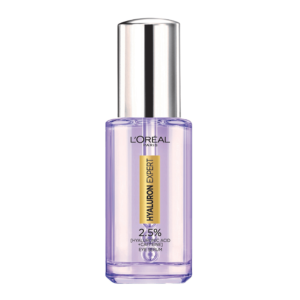 1689837342_23482_95002776_23482 سيروم العين هيالورون إكسبرت 2.5% حمض الهيالورورنيك والكافيين من لوريال باريس - 20مل - الصورة 1