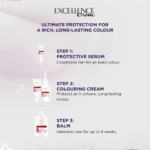 ⁦صبغة شعر اكسيلنس كريم من لوريال باريس - أشقر رمادي داكن⁩ - الصورة ⁦3⁩