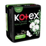 ⁦فوط صحية طبيعية ماكسي سميكة سوبر بالأجنحة من كوتكس - 26 قطعة⁩ - الصورة ⁦3⁩