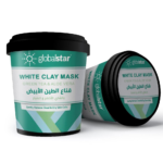 ⁦قناع الطين الابيض بالشاي الاخضر و الصبار من جلوبال ستار - 600 جم⁩ - الصورة ⁦2⁩