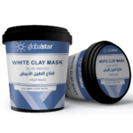 ⁦قناع الطين الأبيض بالنيلة الزرقاء من جلوبال ستار - 600 جم⁩ - الصورة ⁦2⁩