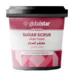 مقشر السكر للجسم بالعكر الفاسي من جلوبال ستار - 600 جم