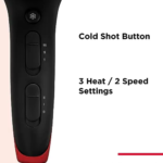 ⁦مجفف شعر معزز بزيت جوز الهند تكثيف الشعر وتسهيل تسريحه من ريفلون⁩ - الصورة ⁦3⁩