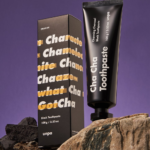 ⁦معجون أسنان تشا تشا بخلاصة الفحم من أونبا - أسود - 100غ⁩ - الصورة ⁦2⁩