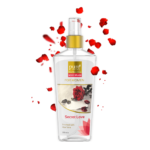 ⁦سبراي الجسم المعطر سيكرت لوف للنساء من بيور بيوتي - 250مل⁩ - الصورة ⁦2⁩