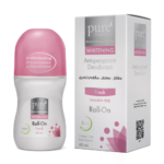 ⁦مزيل الرائحة رول أن لتفتيح البشرة من بيور بيوتي - فريش - 60 مل⁩ - الصورة ⁦2⁩