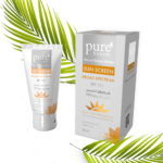 ⁦كريم واقي شمس مع عامل حماية 100 من بيور بيوتي - 50مل⁩ - الصورة ⁦2⁩