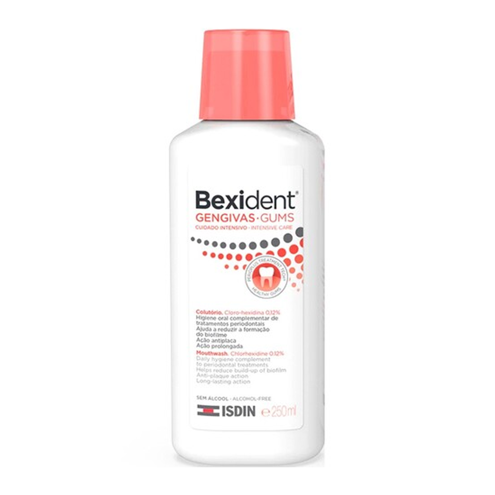 1697714343_24479_88119348_8429420184855 غسول فم بيكسيدنت للثة للعناية المكثفة من ايسدين - 250 مل - الصورة 1