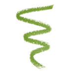 ⁦ريفلوشن ستريملاين واتر لاين قلم كحل تحديد العين - أخضر⁩ - الصورة ⁦2⁩