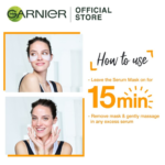 ⁦غارنييه قناع للعينين للهالات السوداء والجيوب تحت العين - عصير البرتقال وحمض الهيالورونيك⁩ - الصورة ⁦2⁩