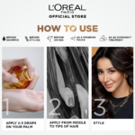 ⁦سيروم مجمل الشعر ايلفيف للشعر الجاف من لوريال باريس - 50مل⁩ - الصورة ⁦3⁩