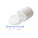 ⁦دوائر القطن من كوتون بلس - 120 قطعة⁩ - الصورة ⁦2⁩