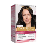 صبغة شعر اكسيلنس كريم من لوريال باريس - بني عميق