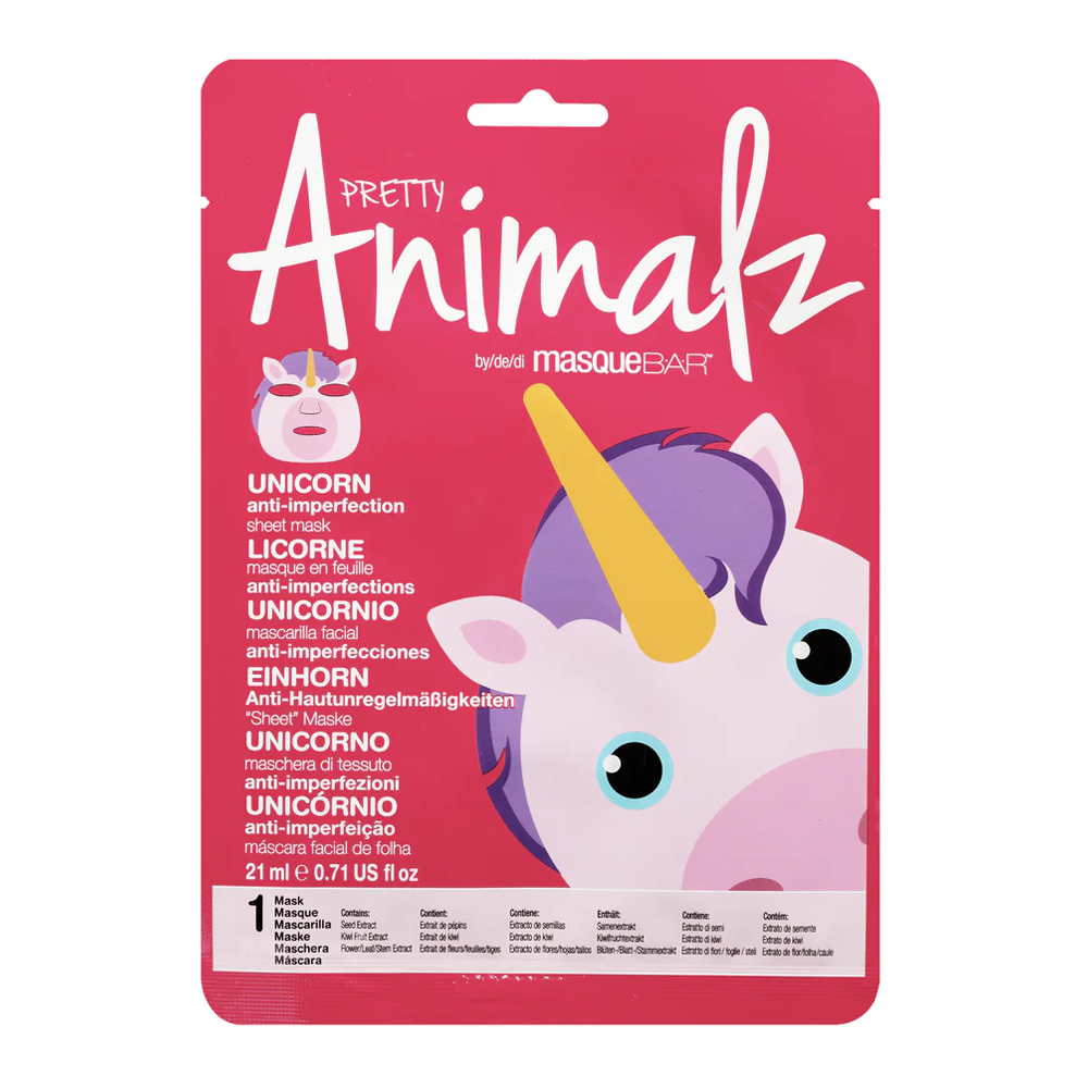 1700650365_24852_85009139_628816007763 ماسك بريتي انيمالز من ماسك بار - وحيد القرن - قطعة - الصورة 1