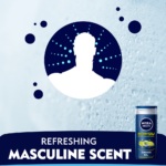 ⁦جل إستحمام إنرجي بتأثير منعش 24 ساعة للرجال من نيفيا - 500مل⁩ - الصورة ⁦4⁩