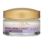 قناع كريمي ليلي هيالورون إكسبرت من لوريال باريس - 50مل